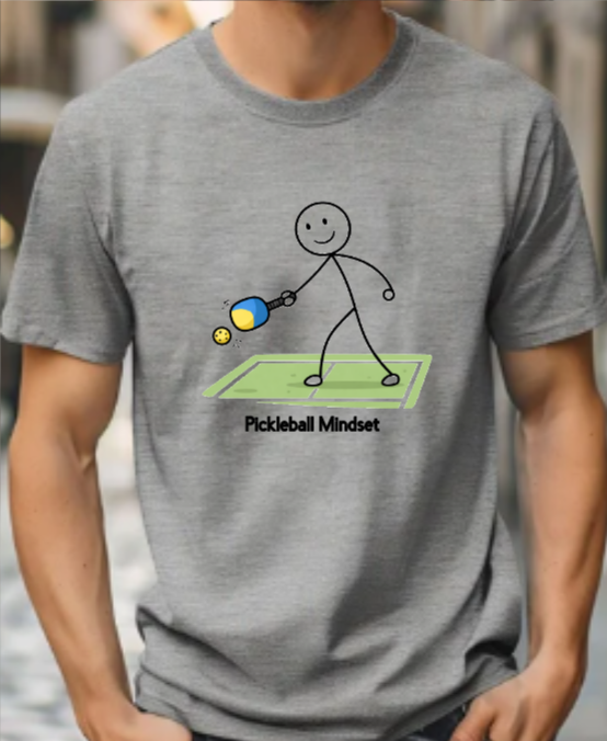 Pickleball Mindset Short Sleeve T
