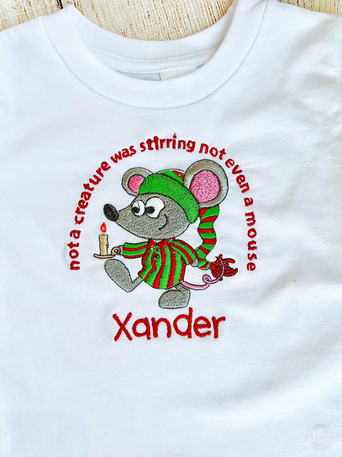 Christmas/Twas the Night/Mouse T-shirt