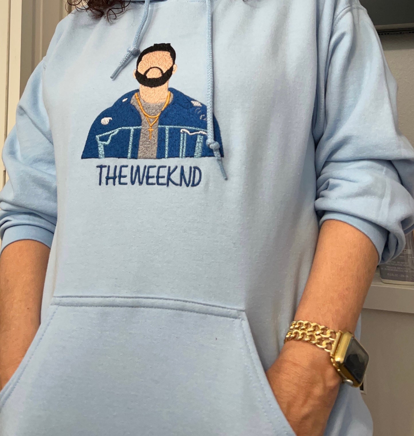 The Weeknd Embroidered Hoodie