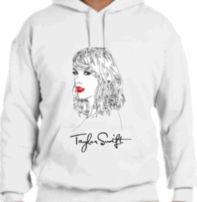 Taylor Swift Embroidered Hoodie