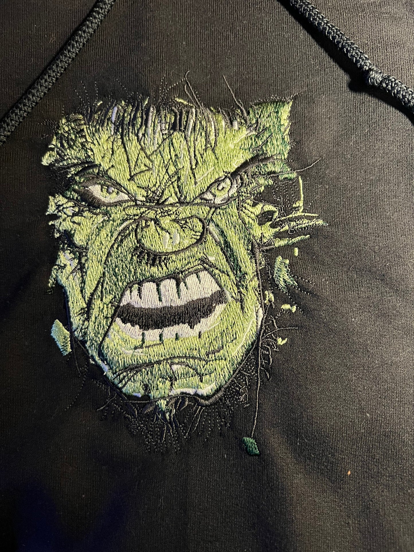 Hulk Embroidered Hoodie