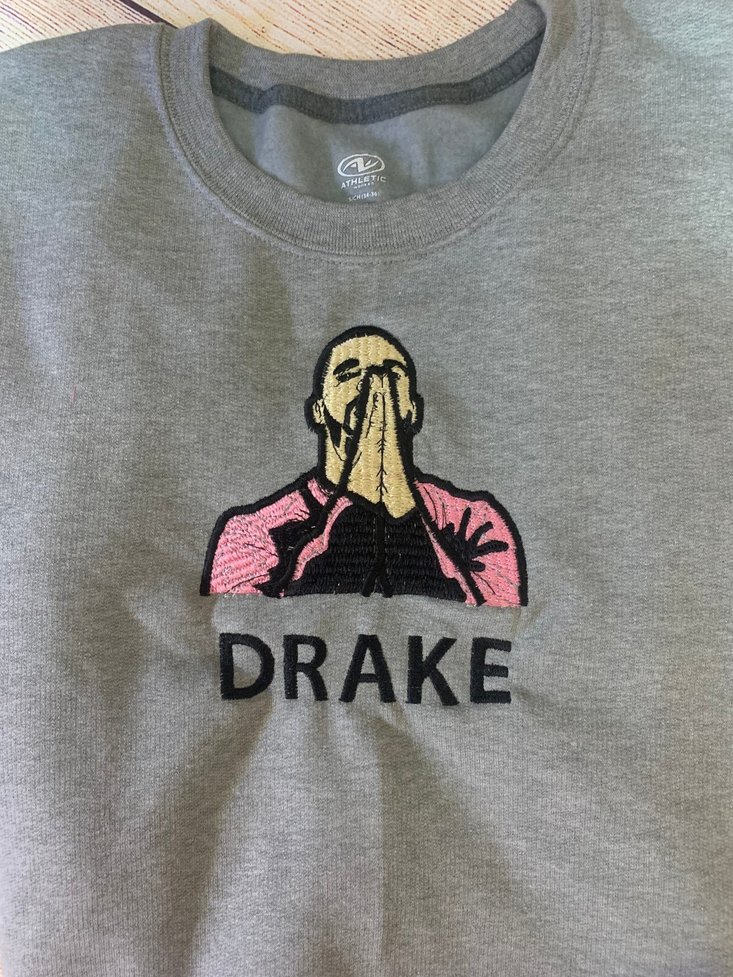 Drake Embroidered Crewneck