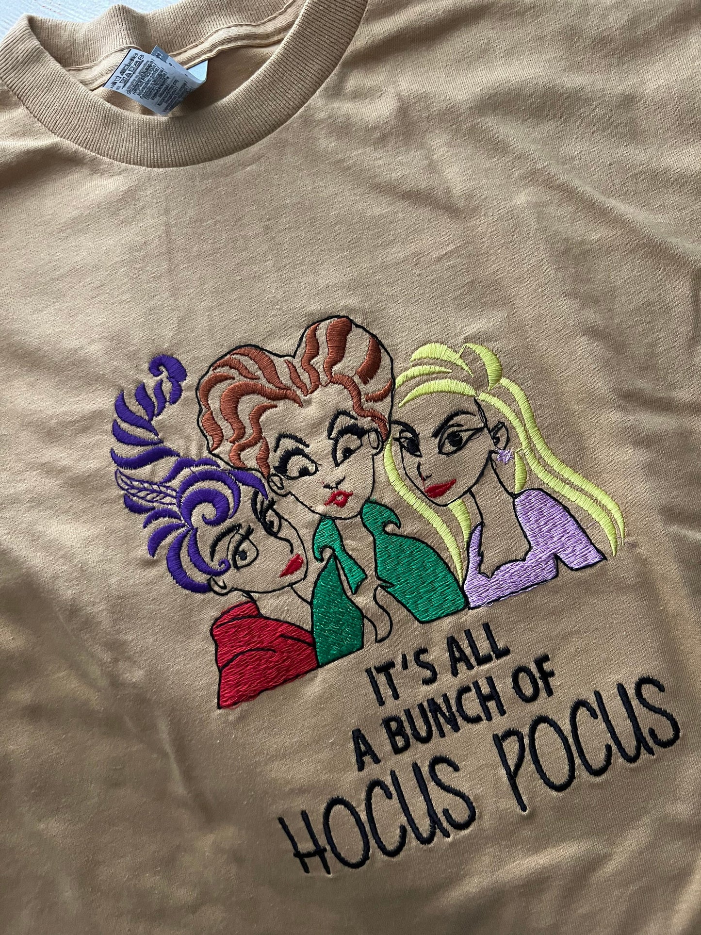 Hocus Pocus Embroidered T-shirt