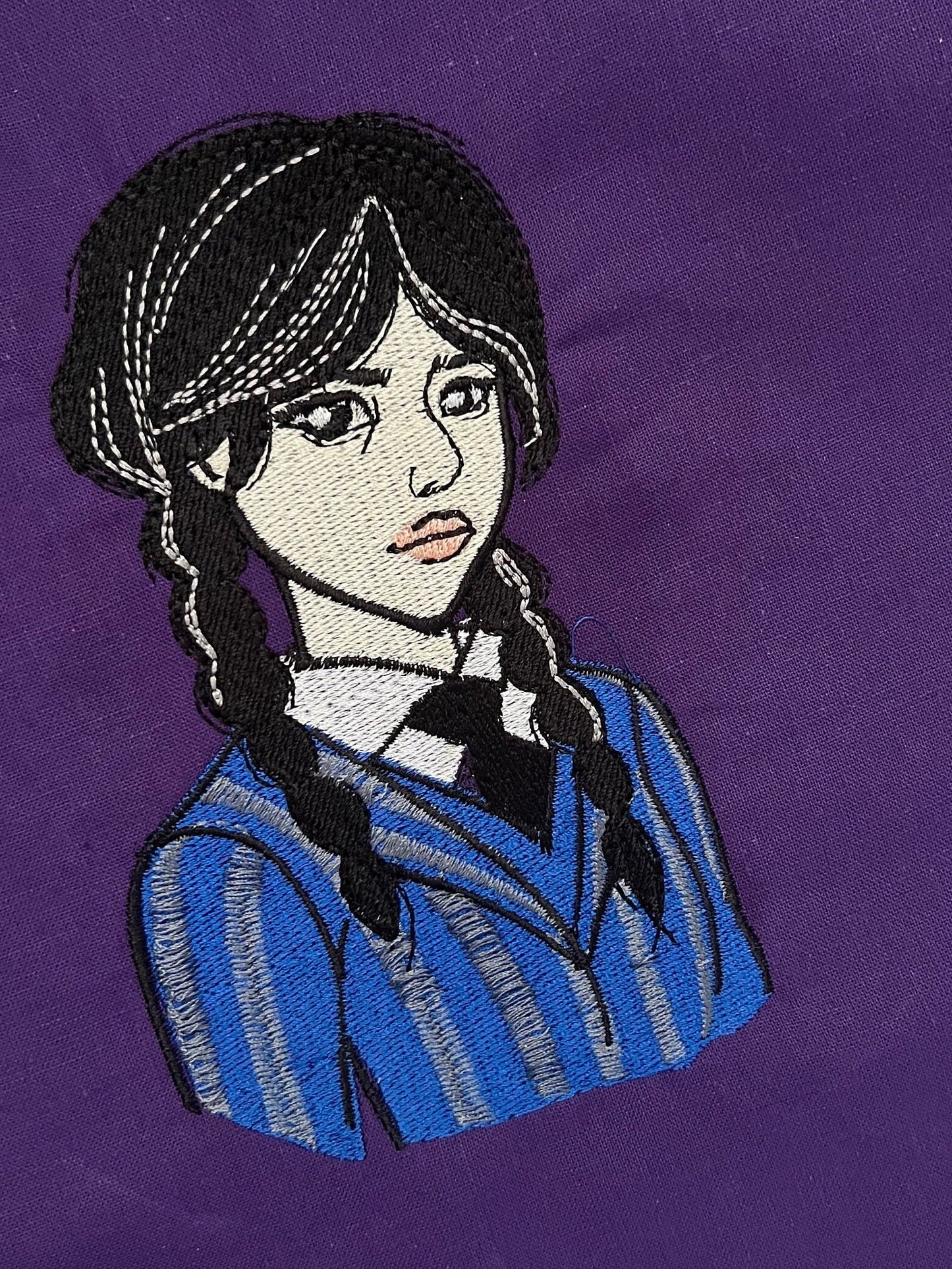 Wednesday Embroidered T-shirt