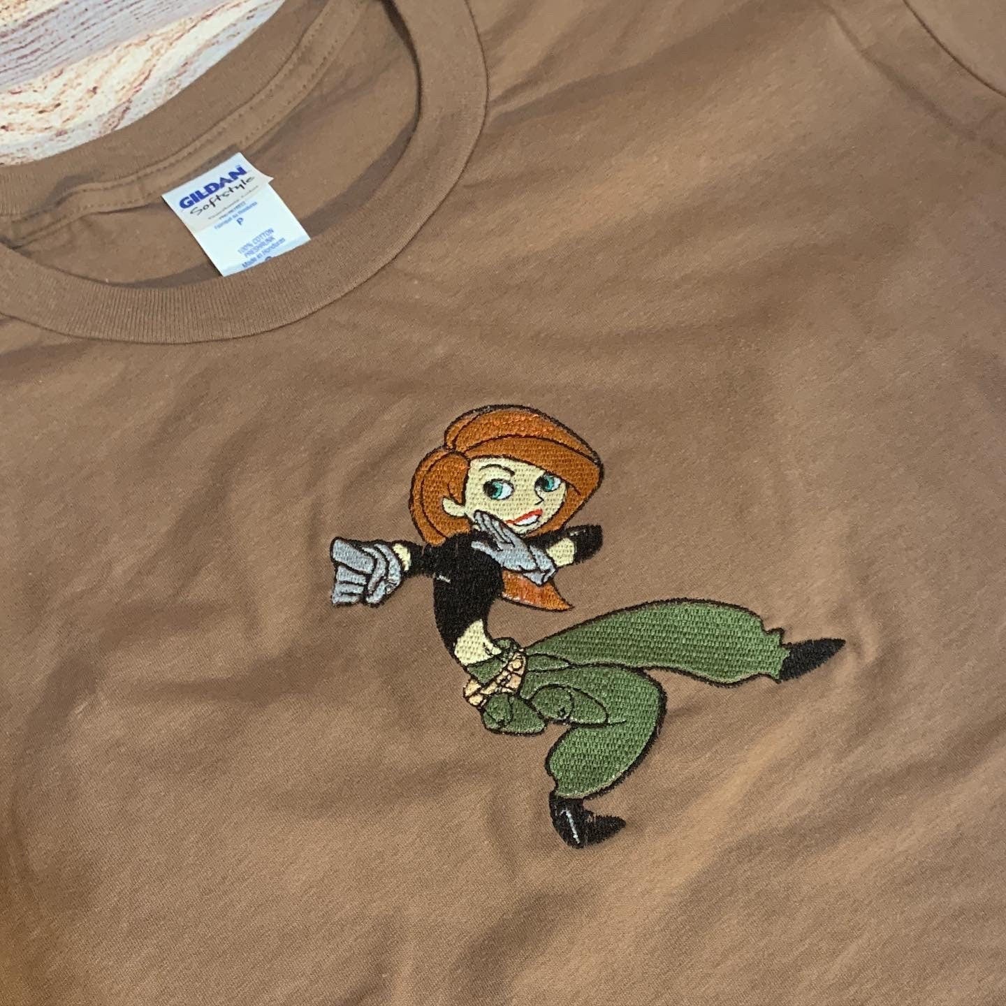 Kim Possible Embroidered T-shirt