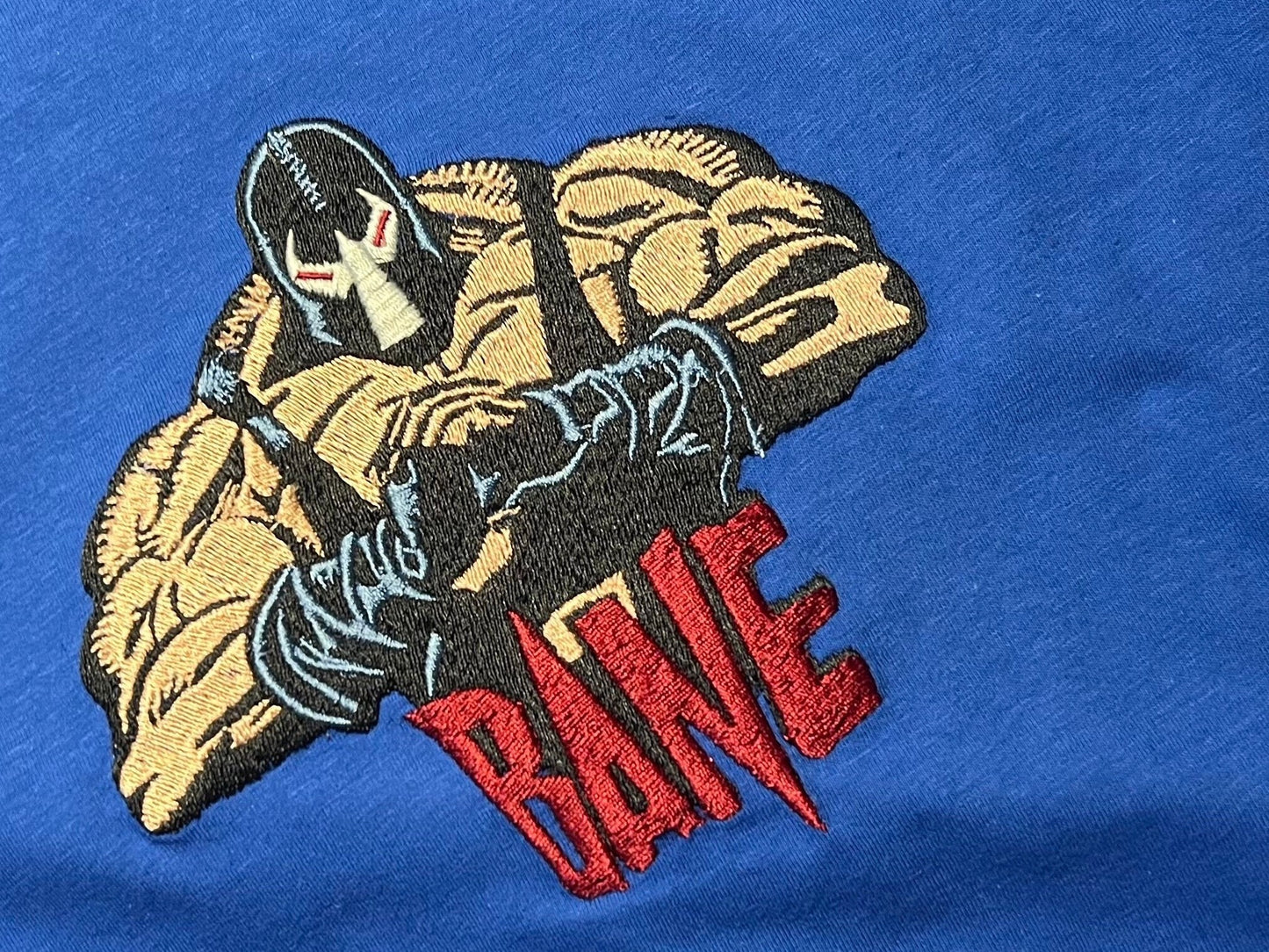 Bane Inspired Embroidered Hoodie