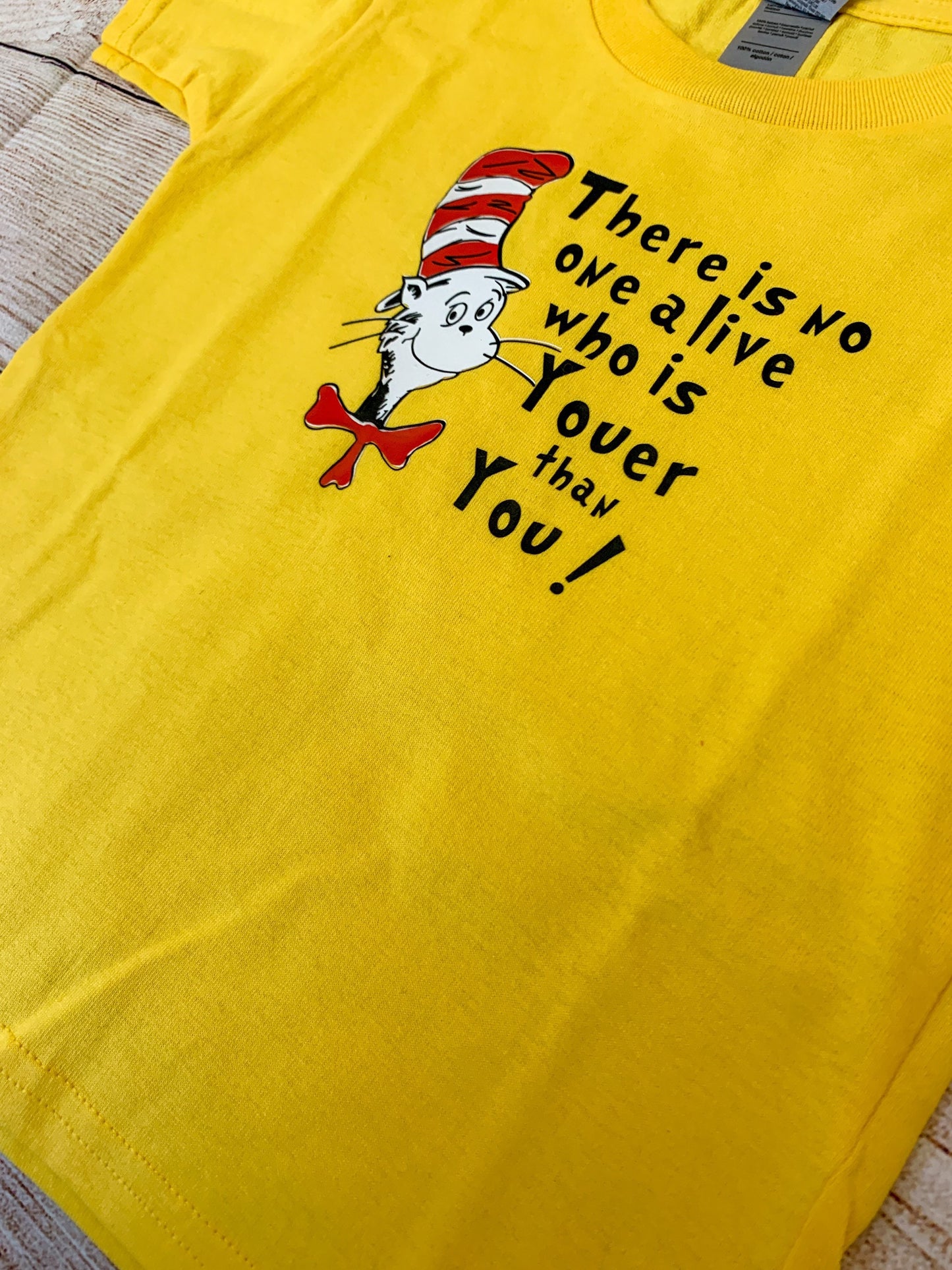 Dr. Seuss themed T-shirt