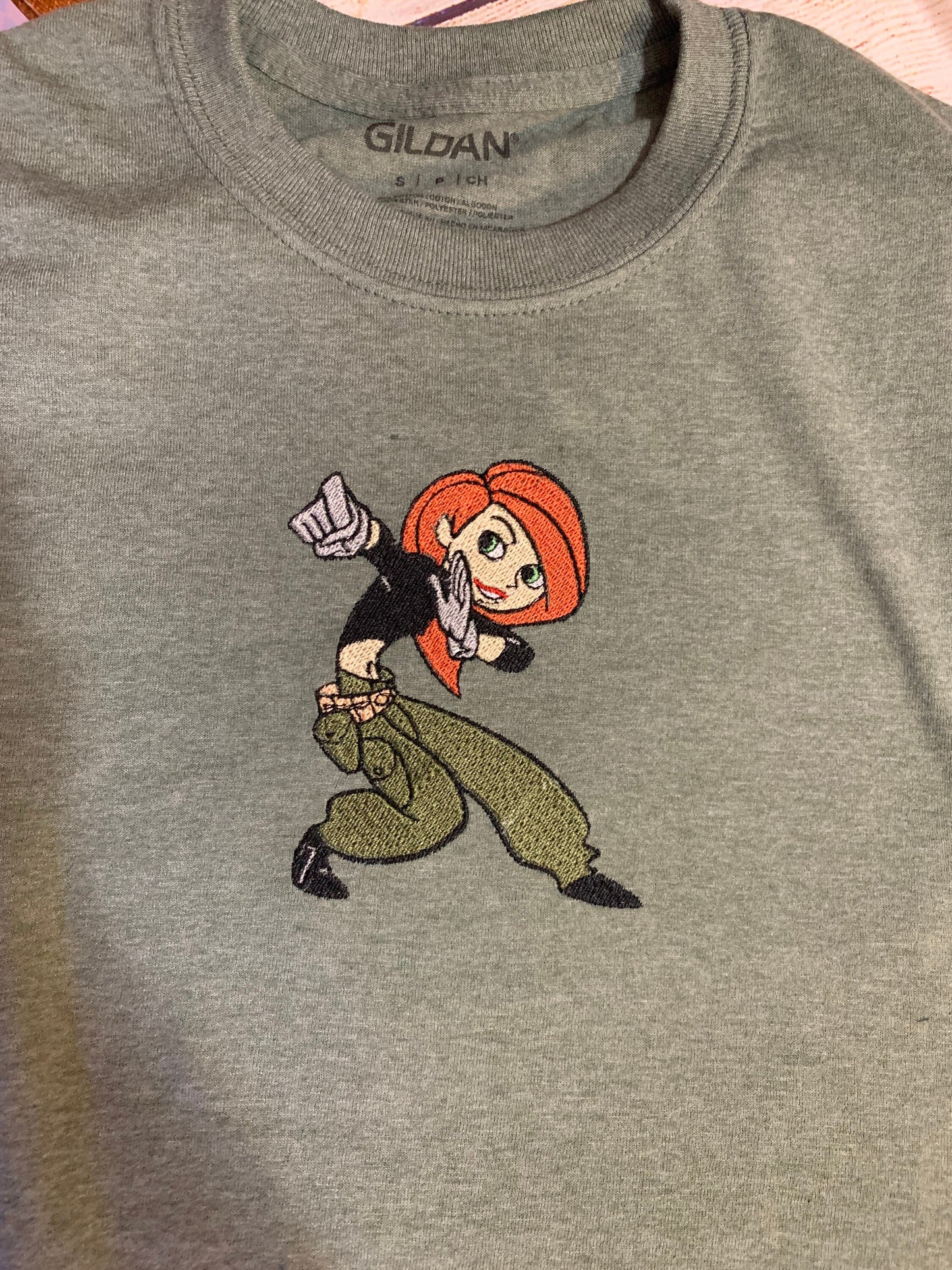 Kim Possible Embroidered T-shirt