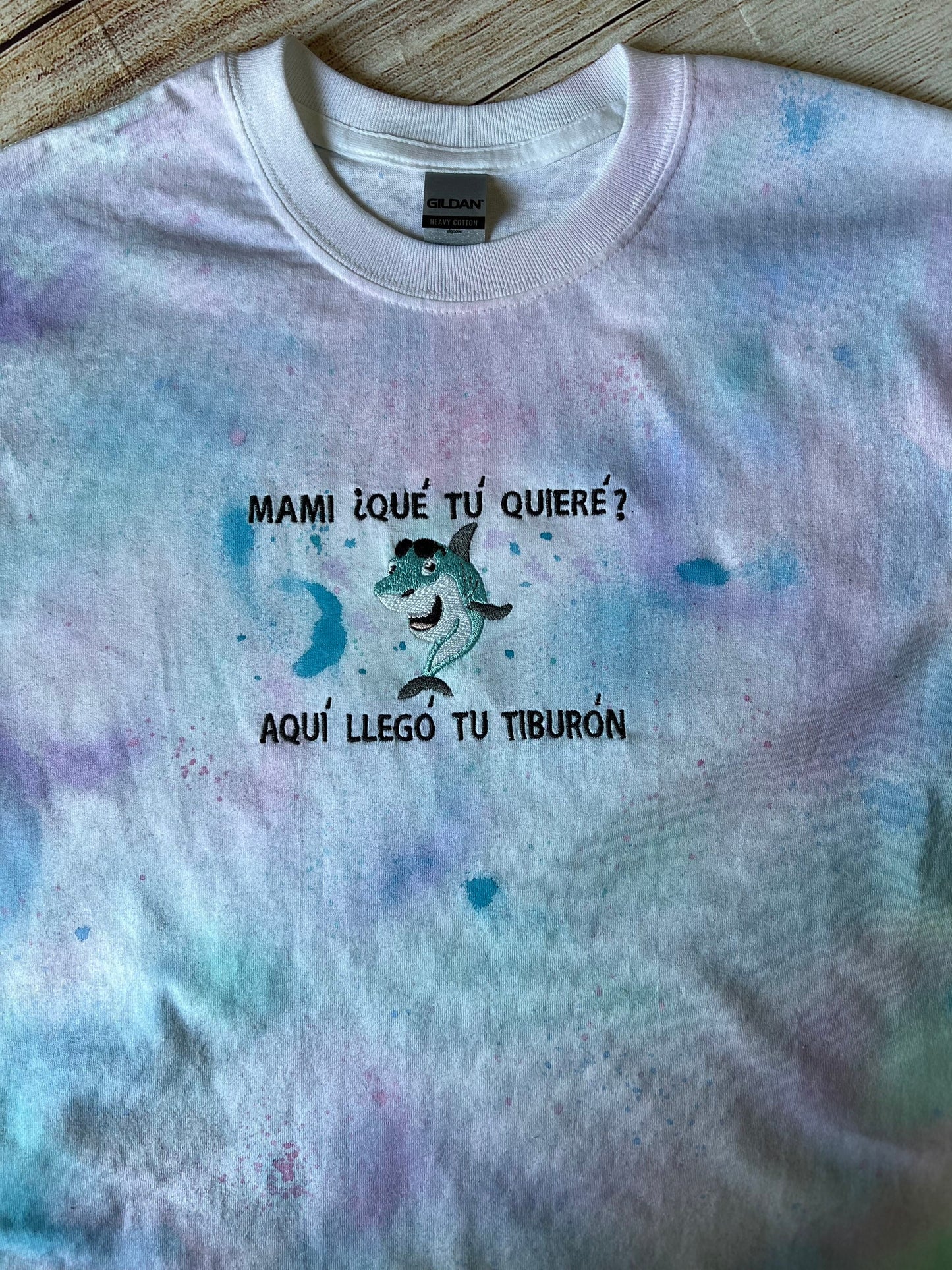 Bad Bunny Tiburon Embroidered T-shirt