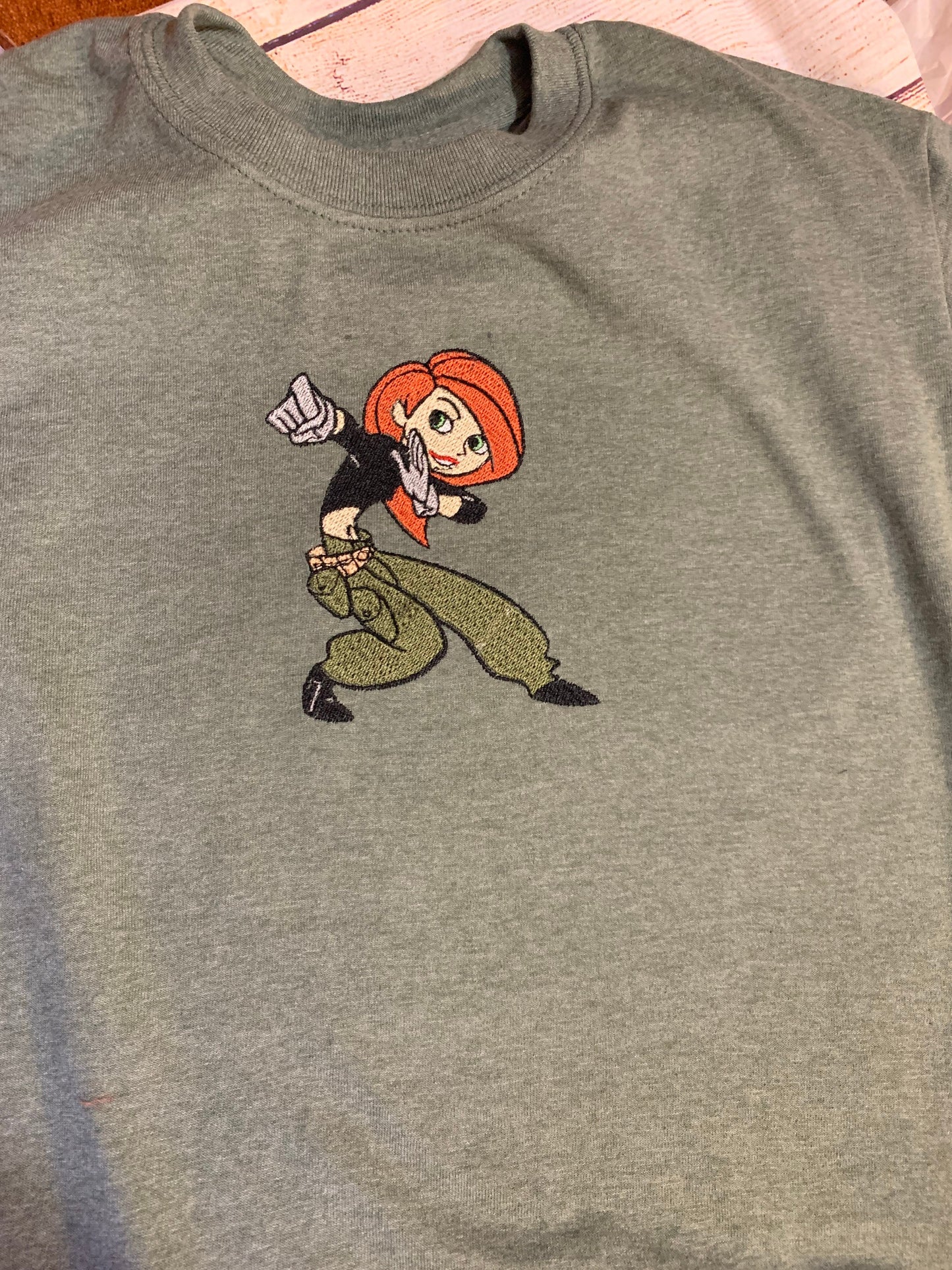 Kim Possible Embroidered T-shirt