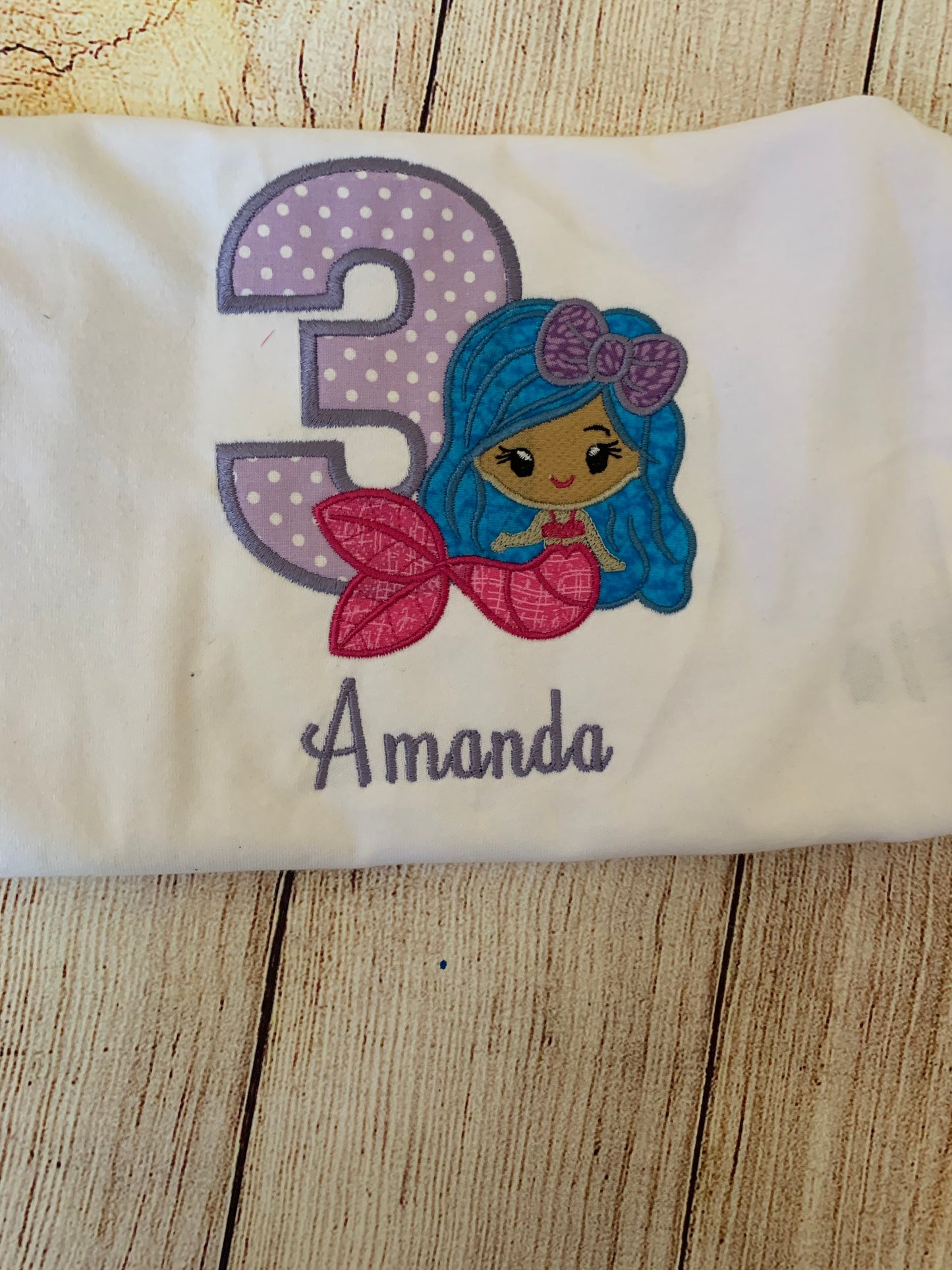 Mermaid Birthday T-shirt