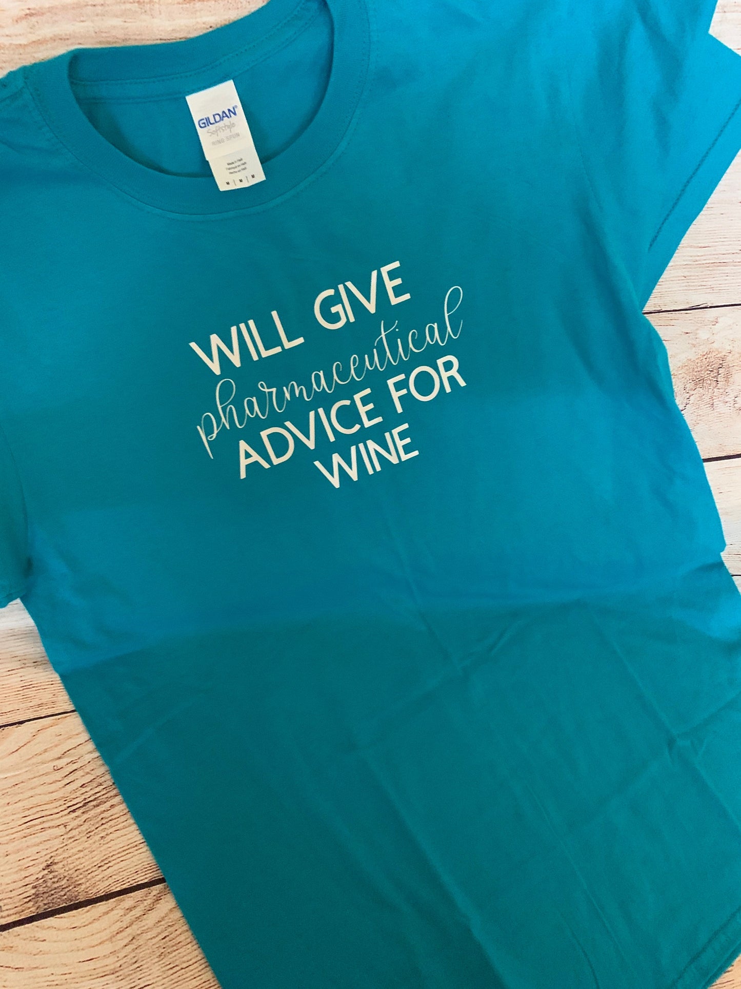 Pharmaceutical Advice for Wine T-shirt