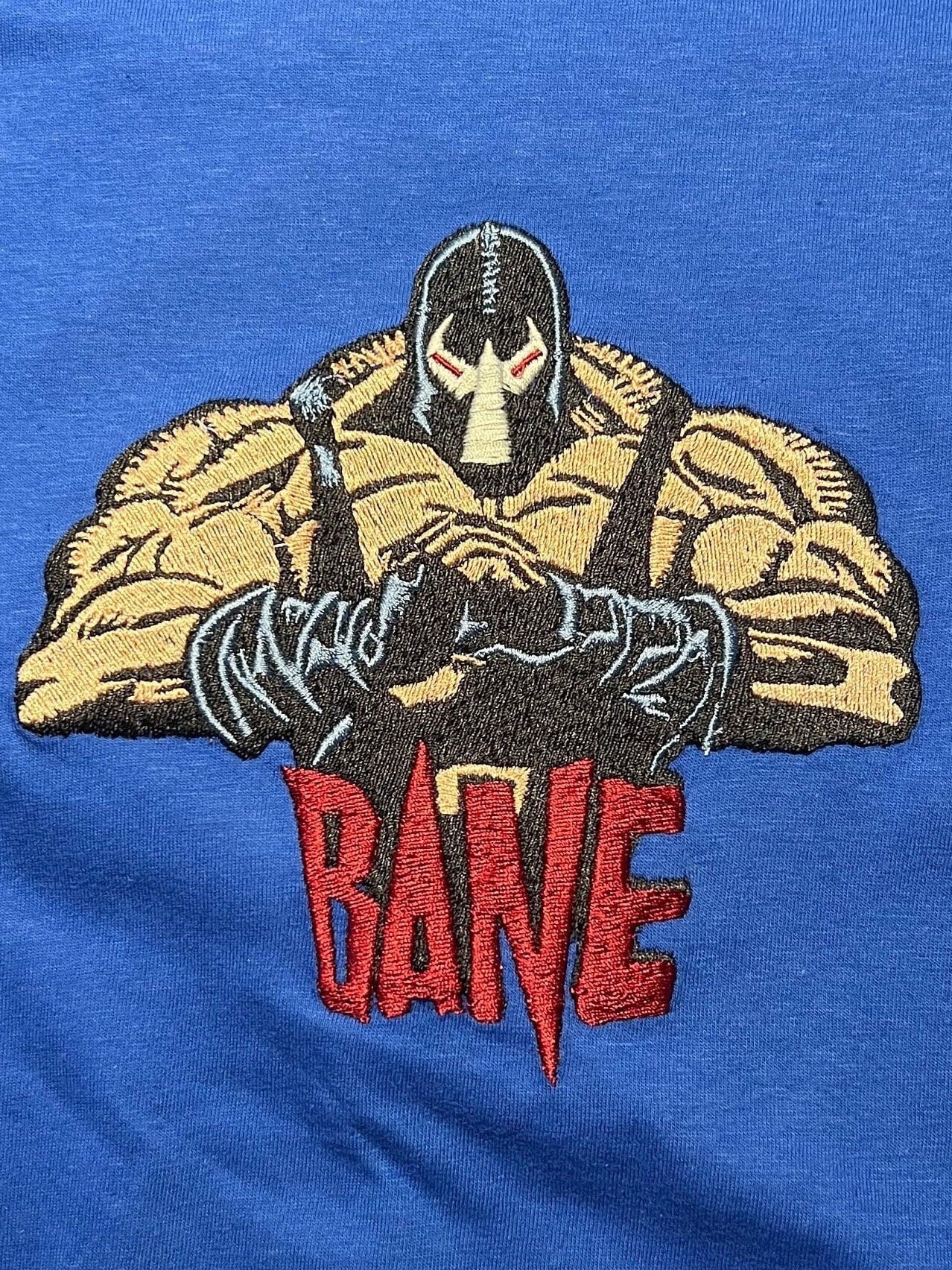 Bane Inspired Embroidered Hoodie