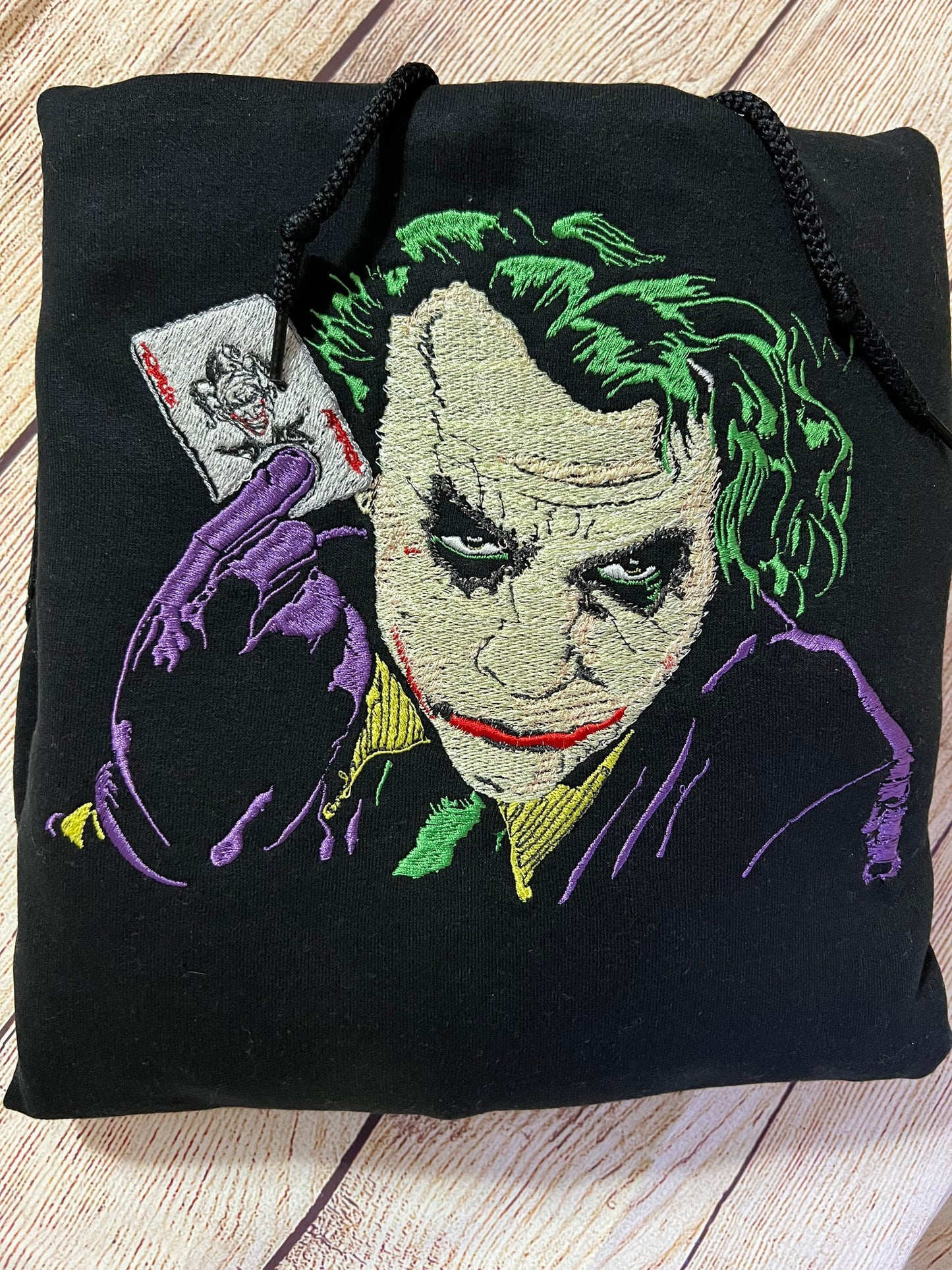 Joker Embroidered Hoodie