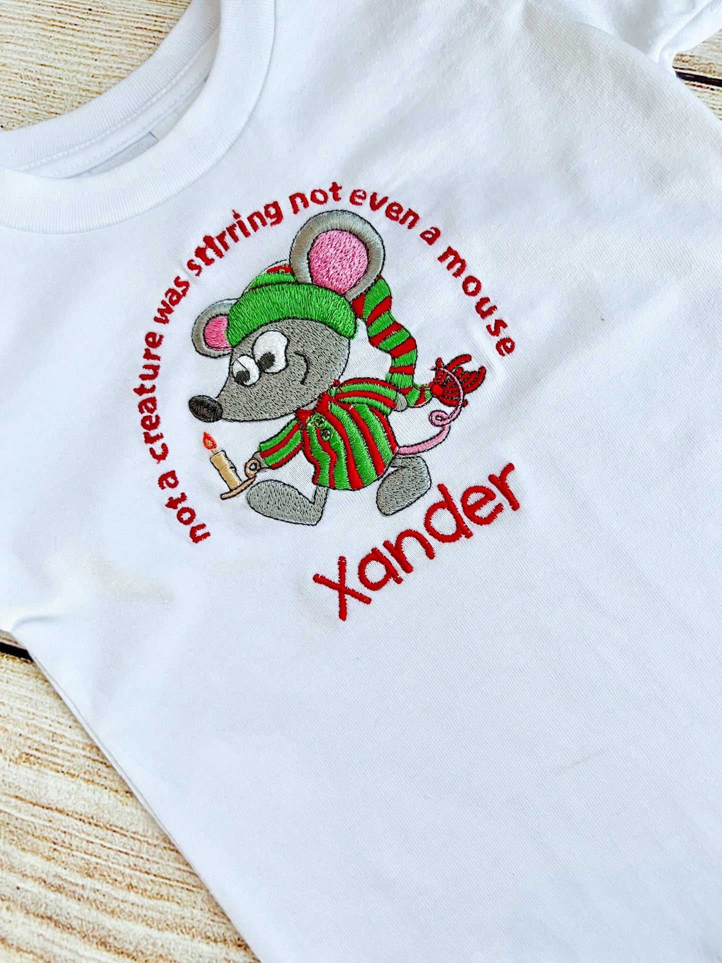 Christmas/Twas the Night/Mouse T-shirt