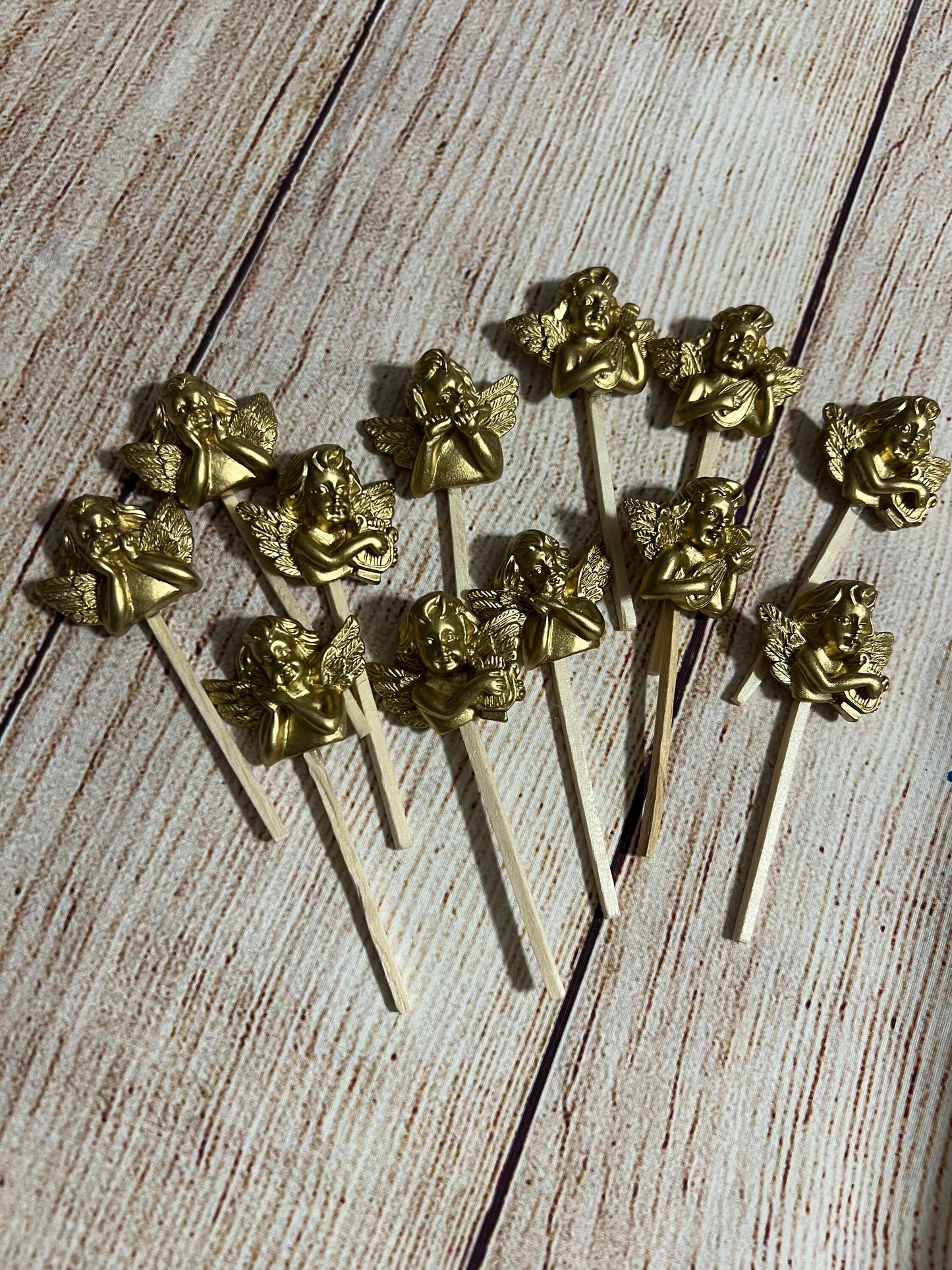 Angel Cherub Cupcake Toppers