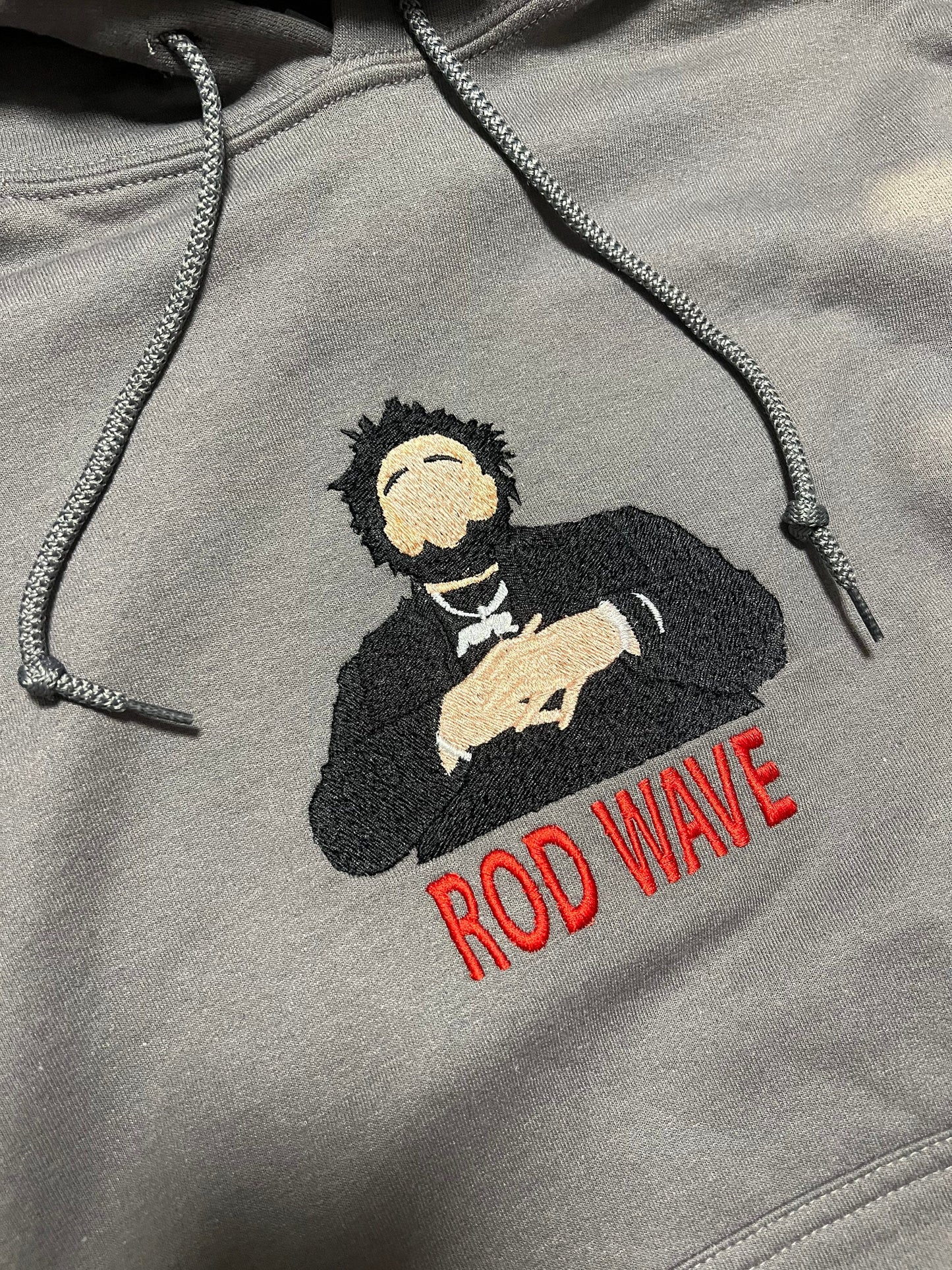 Rod Wave Embroidered Hoodie
