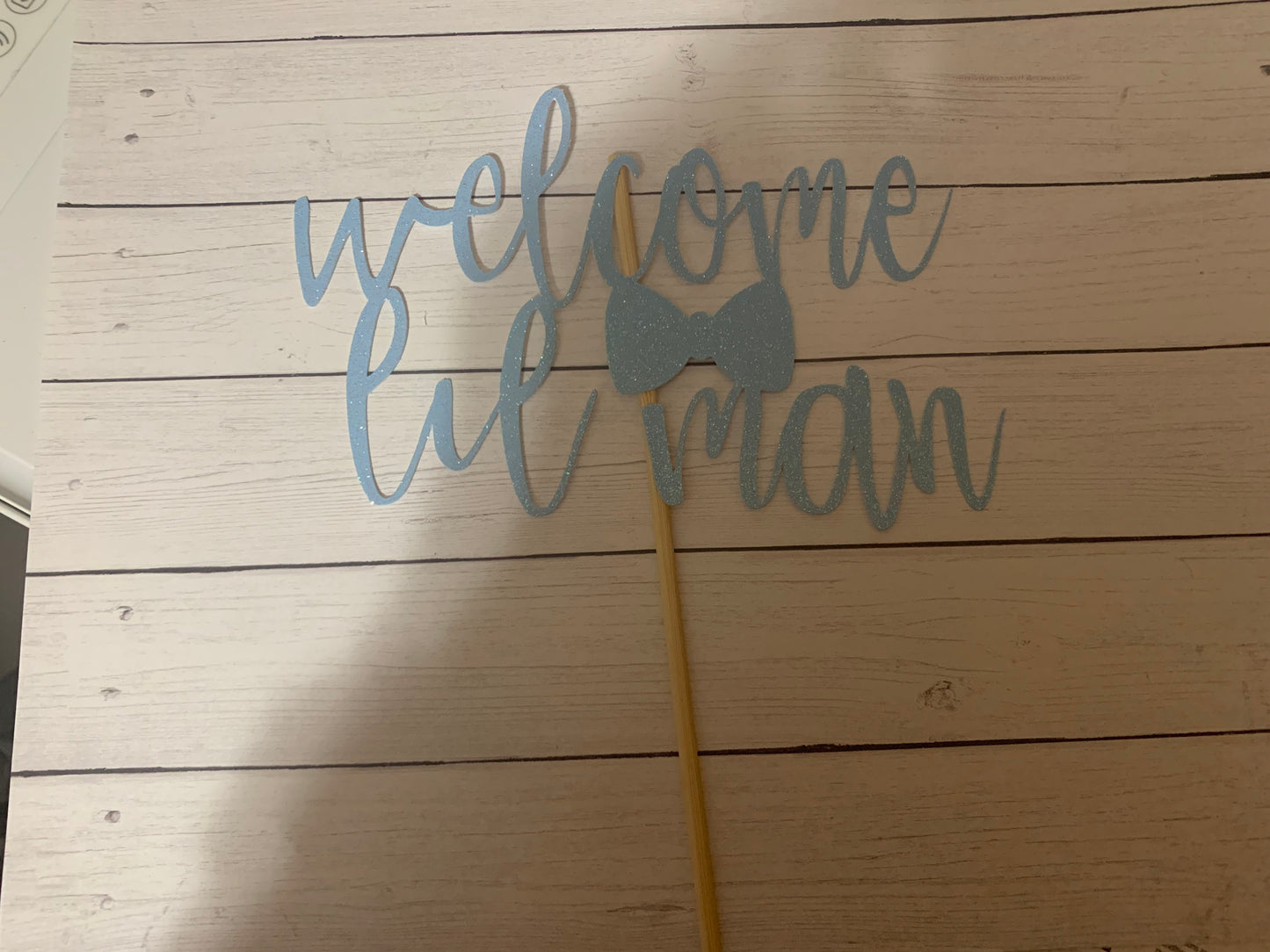 Hello Cutie Cake Topper for lil cutie theme -baby shower, one year bday theme, Welcome Lil Cutie, Tangerine Cake Theme, Citrus Cake Theme.