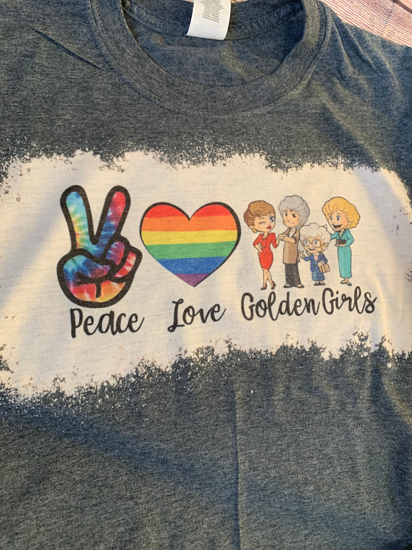 Pride Golden Girls sublimation T shirt