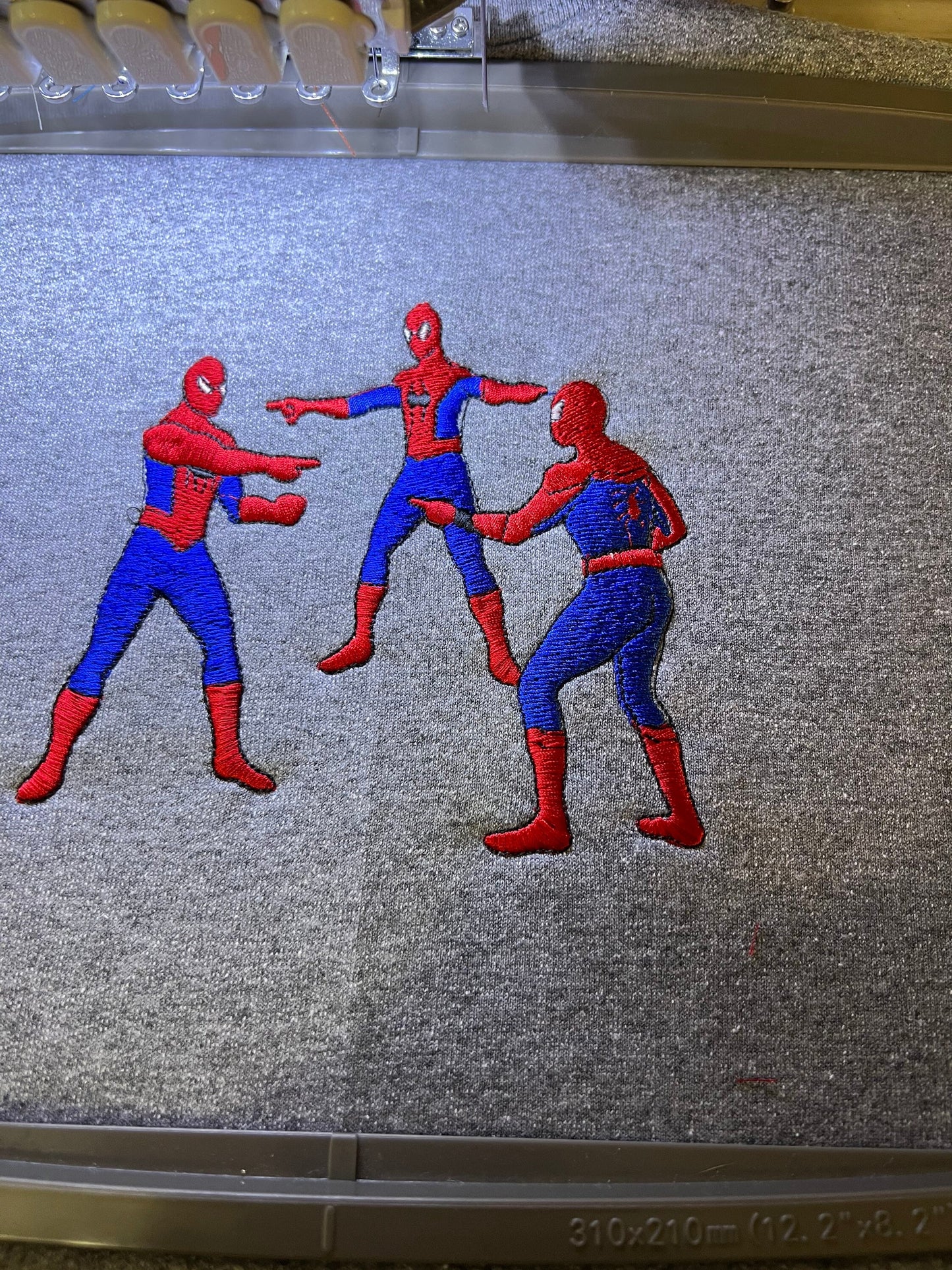 Spiderman Trío Embroidered Hoodie