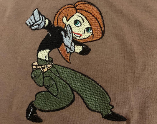 Kim Possible Embroidered T-shirt