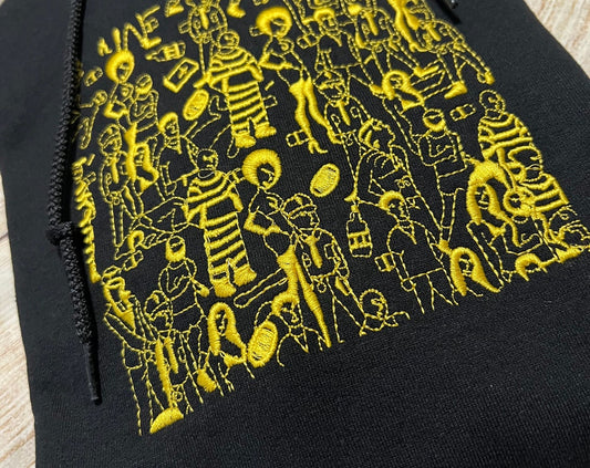 The Never Story Embroidered Hoodie